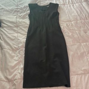Charcoal gray business appropriate dress